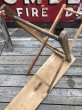 画像15: Vintage ARWOO Wooden Ironing Board Table (B648) (15)