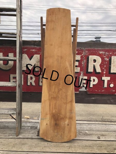 画像18: Vintage ARWOO Wooden Ironing Board Table (B648) (18)