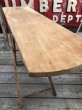 画像9: Vintage ARWOO Wooden Ironing Board Table (B648) (9)