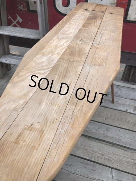 画像11: Vintage Stur-Dee Wooden Ironing Board Table (B649) (11)