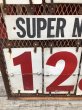 画像17: 【店舗引き取り限定】 Vintage Large Gas Station Metal Gas Prices Sign (B650) (17)