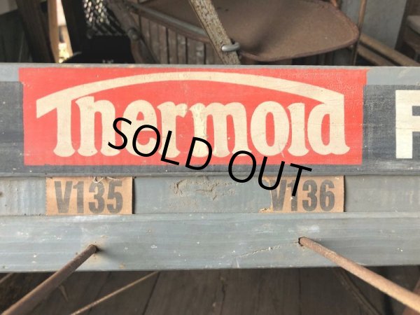 画像8: Vintage Advertising Thermoid Fan Belt Wooden Store Display Rack (B651) (8)