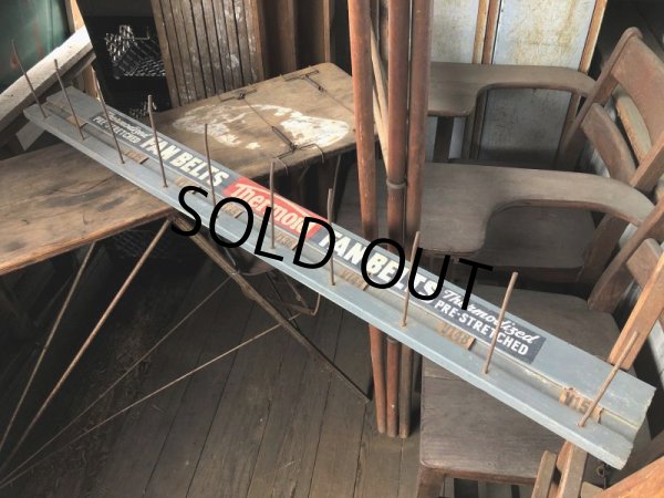 画像15: Vintage Advertising Thermoid Fan Belt Wooden Store Display Rack (B651) (15)