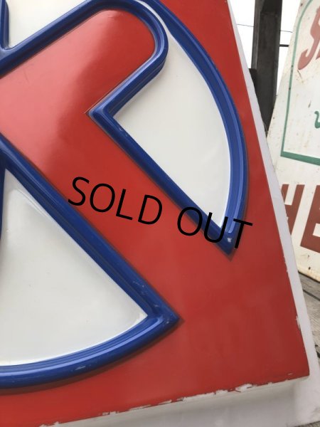 画像13: Vintage U.S.A Circle K Convenience Store & Gas Station Sign 84x85cm (B661) (13)