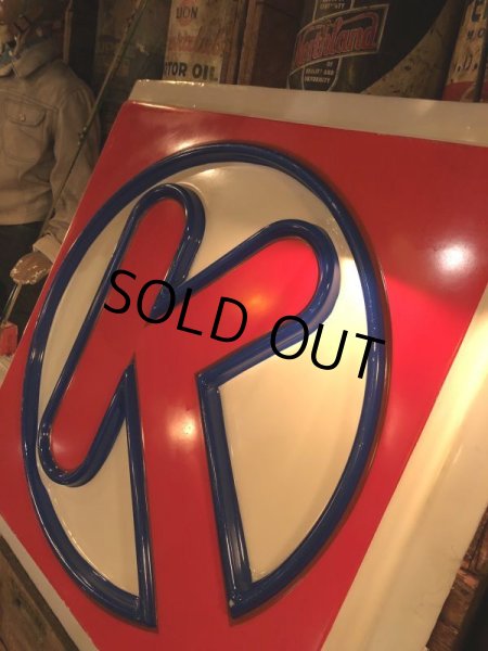 画像7: Vintage U.S.A Circle K Convenience Store & Gas Station Sign 84x85cm (B661) (7)