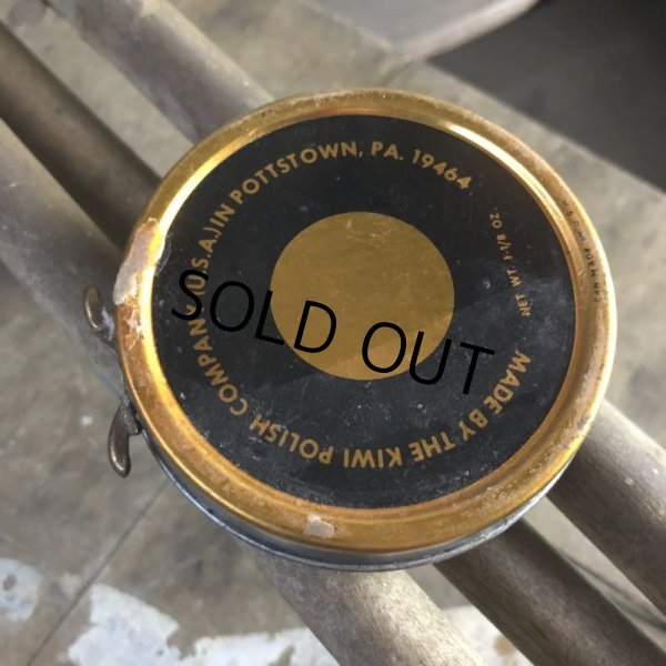 画像4: Vintage KIWI Shoe Polish Tin Can TAN (B663) (4)