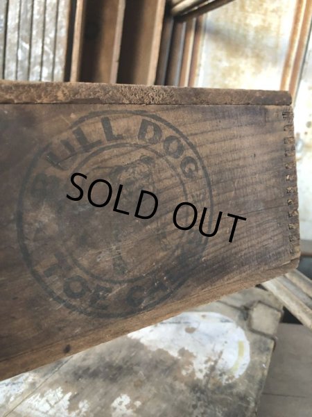 画像5: Antique Phoenix Bull Gog Toe Calks Wooden Box (B667) (5)