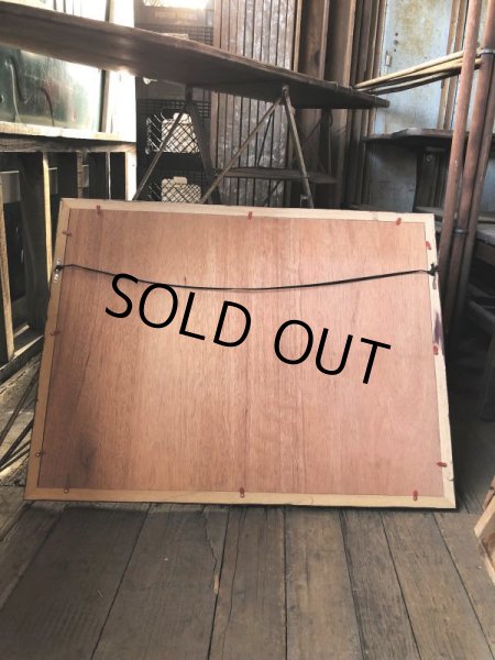 画像2: Vintage 60s Easy Rider Peter Fonda Super Cycle Psychedelic Poster w/Frame (B669) (2)