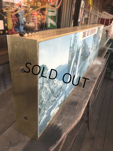 画像14: Vintage FALSTAFF Beer Advertising Mount Rushmore Store Display Lighted Sign (B670) (14)