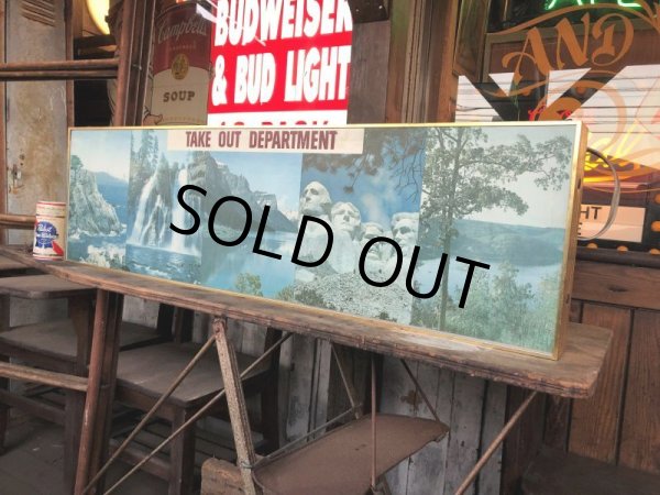 画像16: Vintage FALSTAFF Beer Advertising Mount Rushmore Store Display Lighted Sign (B670) (16)