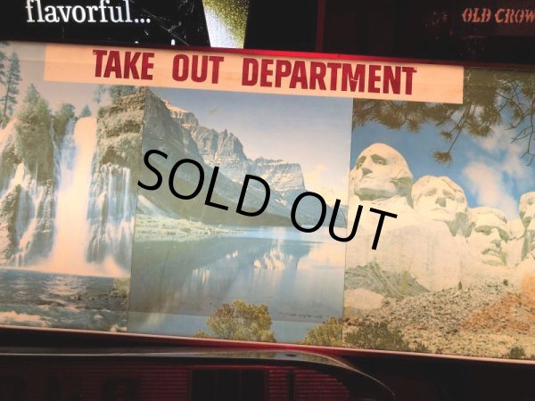 画像5: Vintage FALSTAFF Beer Advertising Mount Rushmore Store Display Lighted Sign (B670) (5)