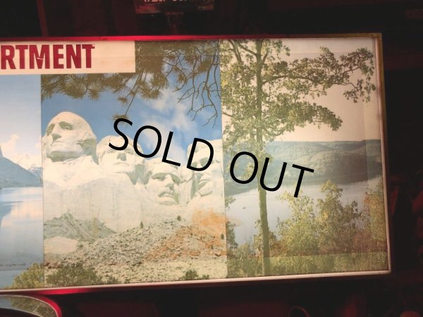 画像6: Vintage FALSTAFF Beer Advertising Mount Rushmore Store Display Lighted Sign (B670) (6)