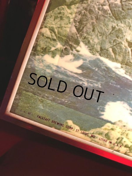 画像7: Vintage FALSTAFF Beer Advertising Mount Rushmore Store Display Lighted Sign (B670) (7)