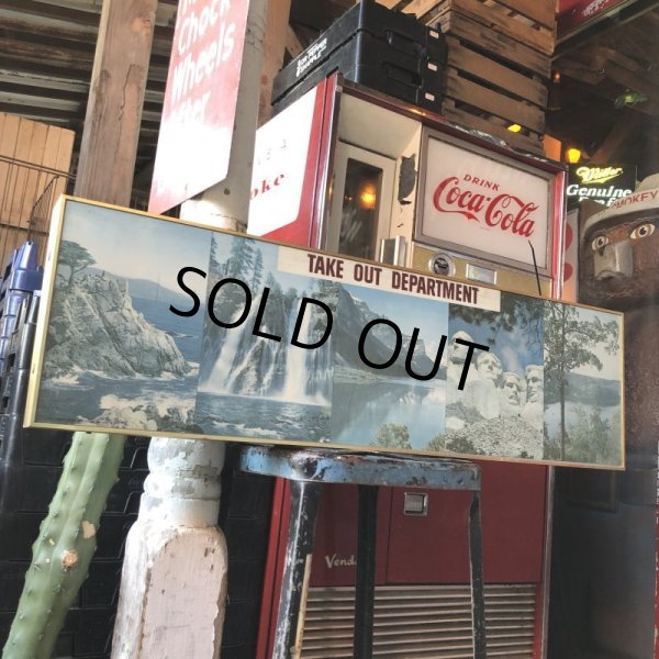 画像27: Vintage FALSTAFF Beer Advertising Mount Rushmore Store Display Lighted Sign (B670) (27)