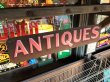 画像2: 50s Vintage Antiques Hand Painted Sign (B671) (2)