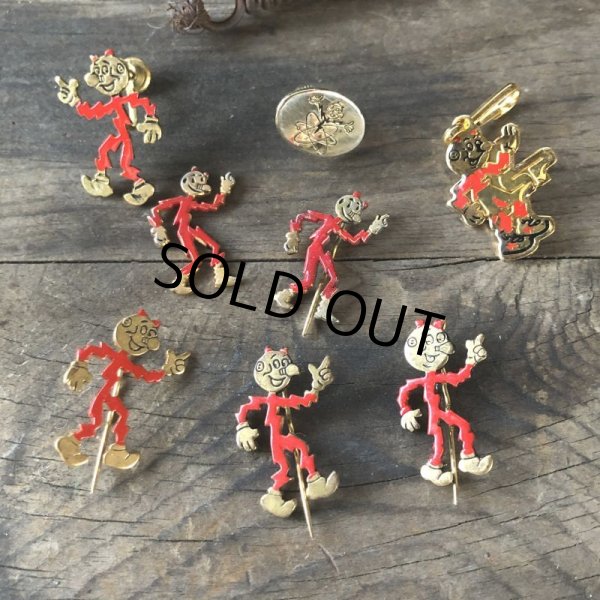 画像3: Vintage Reddy Kilowatt Pins (B678) (3)