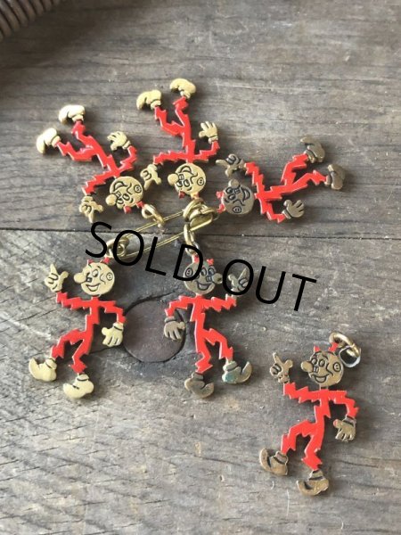 画像3: Vintage Reddy Kilowatt PIN-UP Loose (B674) (3)