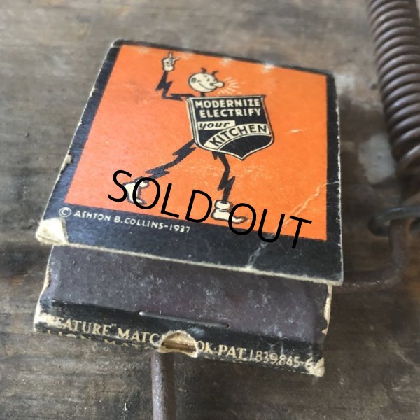 画像5: Vintage Reddy Kilowatt Matchbook (B676) (5)