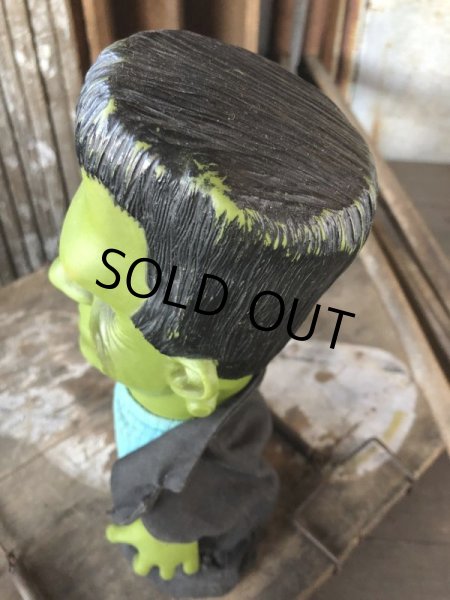 画像13: 60s Vintage Mattel The Munsters TV Show Herman Tanking Hand Puppet Doll (B686) (13)