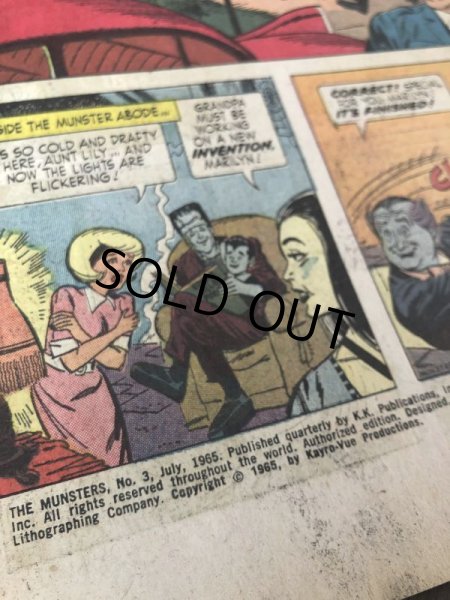 画像3: 60s Vintage Gold Key Comic The Munsters (B687) (3)