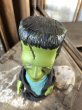 画像7: 60s Vintage Mattel The Munsters TV Show Herman Tanking Hand Puppet Doll (B686) (7)