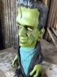 画像9: 60s Vintage Mattel The Munsters TV Show Herman Tanking Hand Puppet Doll (B686) (9)