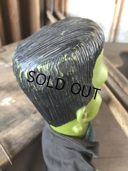 画像15: 60s Vintage Mattel The Munsters TV Show Herman Tanking Hand Puppet Doll (B686) (15)