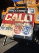 画像9: 60s Vintage CALO Pets Food & El Rancho Beer Advertising Store Display Double Side Sign (B688) (9)