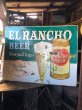 画像25: 60s Vintage CALO Pets Food & El Rancho Beer Advertising Store Display Double Side Sign (B688) (25)