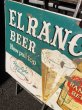 画像12: 60s Vintage CALO Pets Food & El Rancho Beer Advertising Store Display Double Side Sign (B688) (12)