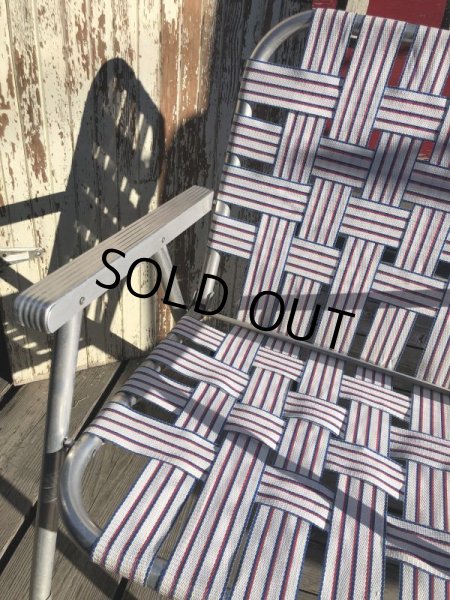 画像6: 60s Vintage Folding Lawn Chair WxR (B691) (6)