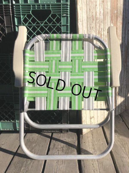 画像11: 60s Vintage Folding Lawn Chair G (B693) (11)
