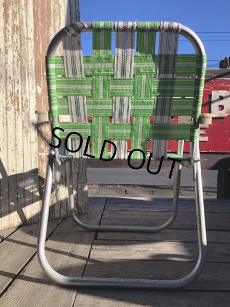 画像3: 60s Vintage Folding Lawn Chair G (B693) (3)