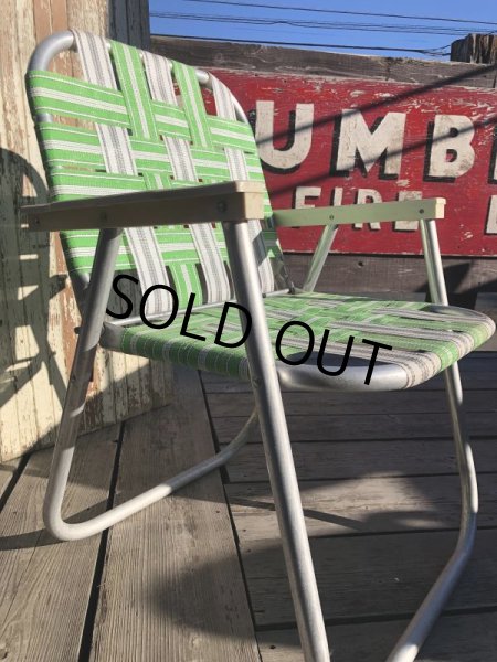 画像5: 60s Vintage Folding Lawn Chair G (B693) (5)