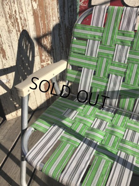 画像7: 60s Vintage Folding Lawn Chair G (B693) (7)