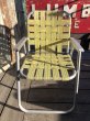 画像12: 60s Vintage Folding Lawn Chair YxB (B692) (12)