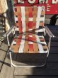 画像1: 60s Vintage Folding Lawn Chair RxW (B689) (1)