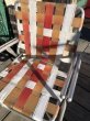 画像8: 60s Vintage Folding Lawn Chair RxW (B689) (8)
