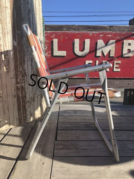 画像5: 60s Vintage Folding Lawn Chair RxW (B689) (5)