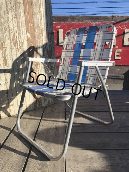 画像3: 60s Vintage Folding Lawn Chair B (B694) (3)