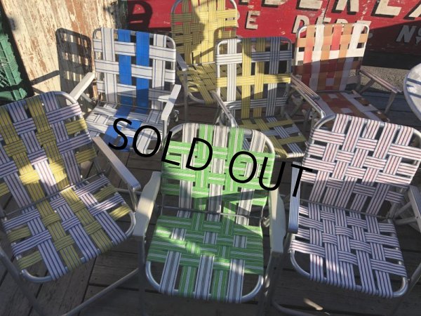 画像14: 60s Vintage Folding Lawn Chair B (B694) (14)