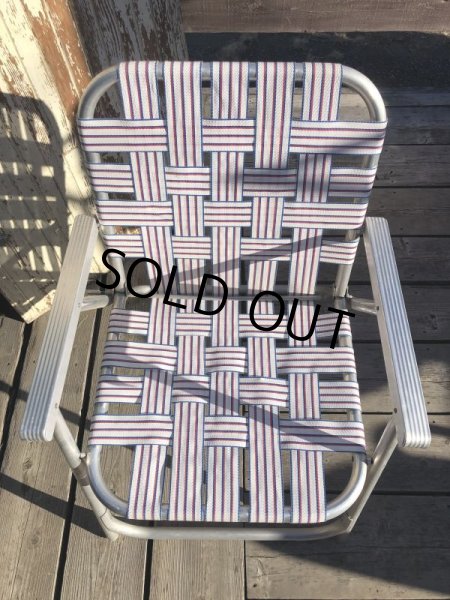 画像10: 60s Vintage Folding Lawn Chair WxR (B691) (10)