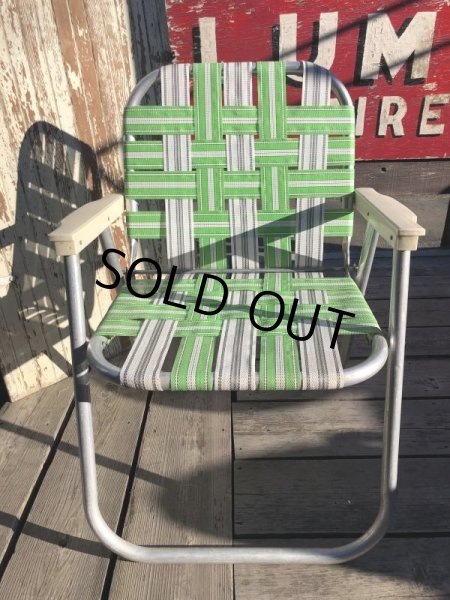画像9: 60s Vintage Folding Lawn Chair G (B693) (9)