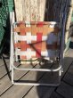 画像13: 60s Vintage Folding Lawn Chair RxW (B689) (13)