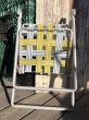 画像10: 60s Vintage Folding Lawn Chair YxW (B690) (10)