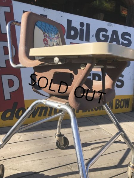 画像11: Vintage McDonald's Kids High Chair (B696)  (11)