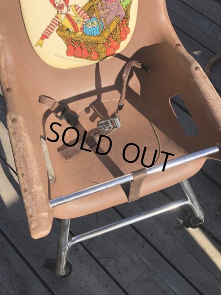 画像8: Vintage McDonald's Kids High Chair (B696)  (8)