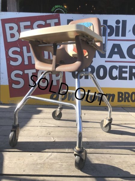 画像12: Vintage McDonald's Kids High Chair (B696)  (12)