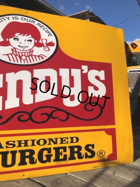 画像17: 【店舗引き取り限定】Vintage Wendy's Advertising Store Display Sign Huge！ (B650) (17)