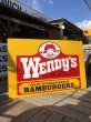 画像1: 【店舗引き取り限定】Vintage Wendy's Advertising Store Display Sign Huge！ (B650) (1)